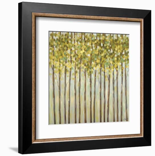 Different Shades of Green-Libby Smart-Framed Art Print