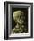 Head of a Skeleton with a Burning Cigarette, 1886-Vincent van Gogh-Framed Art Print