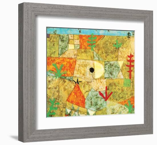 Southern Gardens-Paul Klee-Framed Art Print