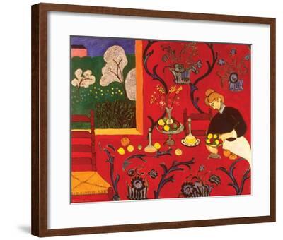 The Red Room Art Print By Henri Matisse The Red Room Henri Matisse Framed Art Print