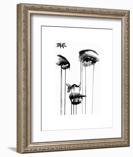 Untitled Face #4-Loui Jover-Framed Art Print