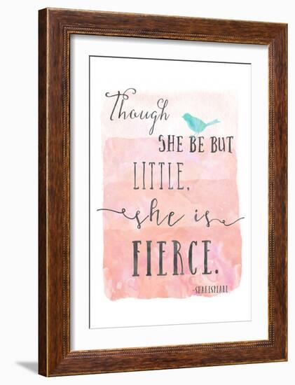 Little Fierce-Ashley Davis-Framed Art Print