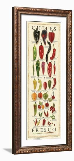 Chiles Fresco-Mark Miller-Framed Art Print