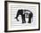 Dream Big Elephant-Amy Brinkman-Framed Art Print