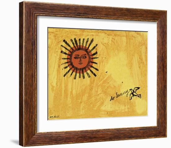 So Sunny, c. 1958-Andy Warhol-Framed Art Print