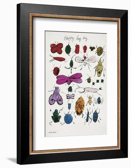 Happy Bug Day, 1954-Andy Warhol-Framed Art Print