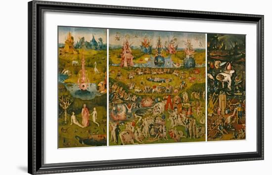 The Garden of Earthly Delights-Hieronymus Bosch-Framed Giclee Print