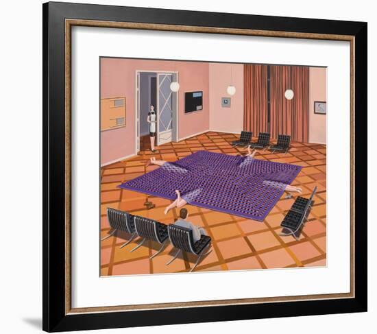 Séance, 2009-Thomas Huber-Framed Art Print