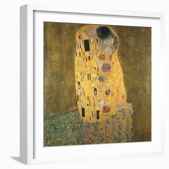 The Kiss-Gustav Klimt-Framed Giclee Print