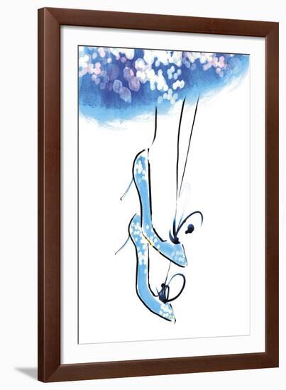 Sparkle Shoes-Johanna Fernihough-Framed Giclee Print