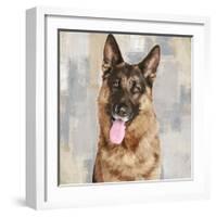 German Shepherd-Keri Rodgers-Framed Giclee Print
