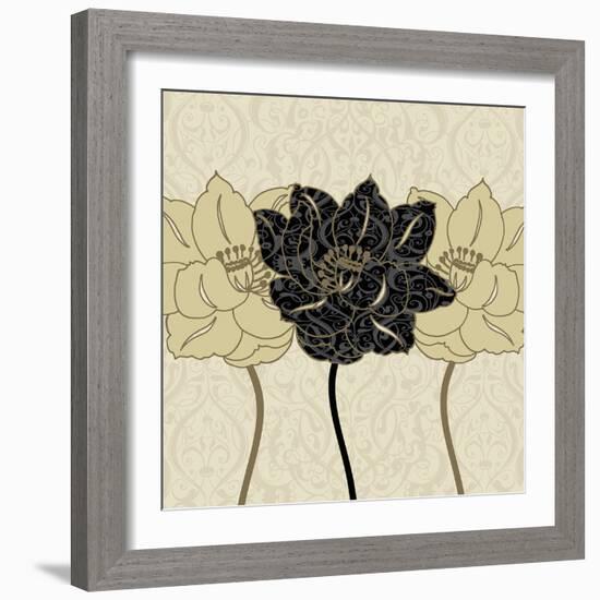 Golden Cluster II-Linda Wood-Framed Giclee Print