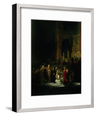The Woman Taken in Adultery, 1644 Giclee Print by Rembrandt van Rijn ...