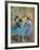 Dancers in Blue, c.1895-Edgar Degas-Framed Giclee Print