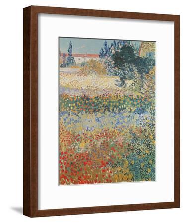 Garden in Bloom, Arles, c.1888 Giclee Print by Vincent van Gogh | Art.com