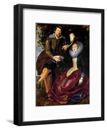 self portrait with isabella brandt his first wife in the