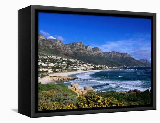 Beach at Camps Bay, Cape Town, South Africa-Ariadne Van Zandbergen-Framed Premier Image Canvas