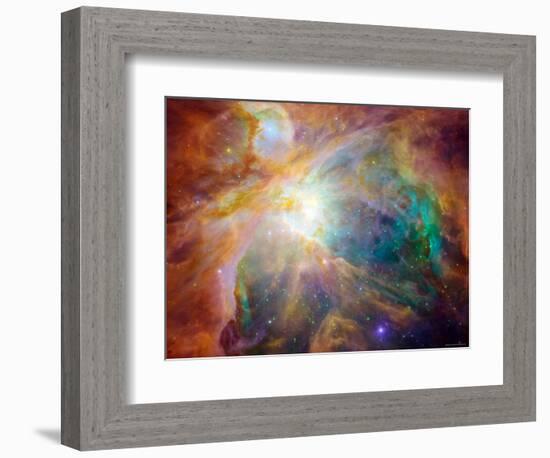 Orion Nebula-Stocktrek Images-Framed Photographic Print