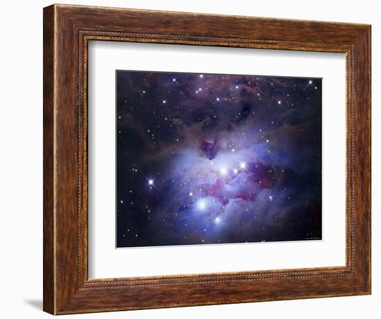 NGC 1977 is a Reflection Nebula Northeast of the Orion Nebula-Stocktrek Images-Framed Photographic Print