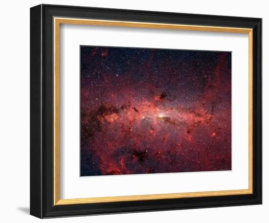 The Center of the Milky Way Galaxy-Stocktrek Images-Framed Photographic Print