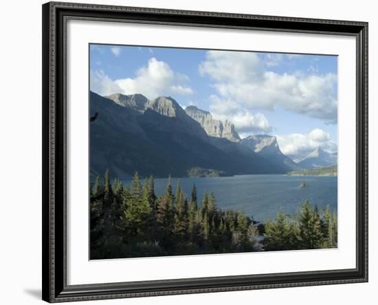 Going to the Sun Road, Glacier National Park, Montana, USA-Ethel Davies-Framed Photographic Print