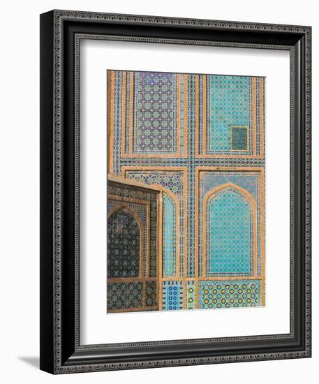 Shrine of Hazrat Ali, Who was Assassinated in 661, Mazar-I-Sharif, Balkh Province, Afghanistan-Jane Sweeney-Framed Photographic Print