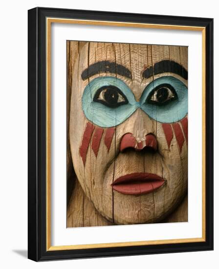 Totem Bight State Park, Ketchikan, Alaska, USA-Savanah Stewart-Framed Photographic Print