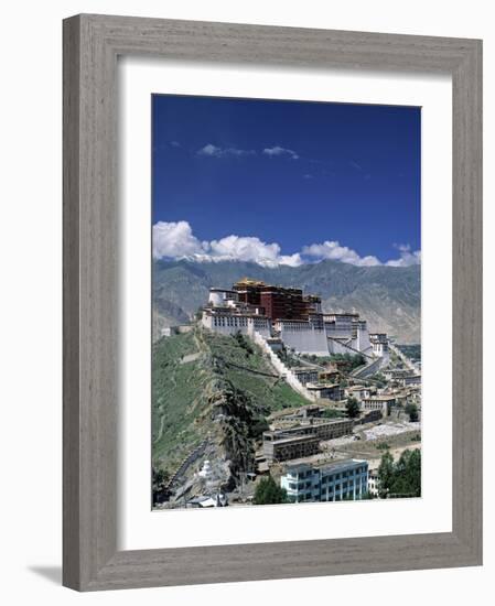 Potala Palace, Lhasa, Tibet-James Montgomery Flagg-Framed Photographic Print