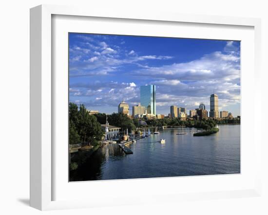 Back Bay, Boston, Massachusetts, USA-Walter Bibikow-Framed Photographic Print