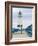 Charlevoix Lighthouse on Lake Michigan, Michigan, USA-Walter Bibikow-Framed Photographic Print