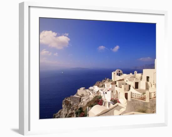 Santorini, Greece-Walter Bibikow-Framed Photographic Print