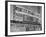 Large Scoreboard Towering over Fans Showing Baseball Scores from Around the League-Wallace Kirkland-Framed Photographic Print