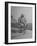 Humorous of Man Riding Tiny Bicycle-Wallace Kirkland-Framed Photographic Print