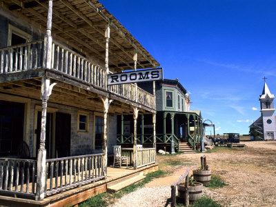 'Scenic of 1880's Ghost Town, Murdo, South Dakota, USA' Photographic