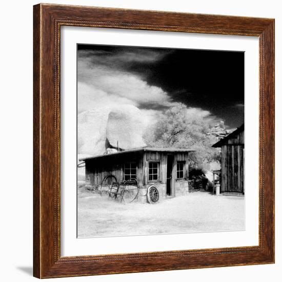 Desert Queen Ranch, Joshua Tree National Park, California, USA-Janell Davidson-Framed Photographic Print