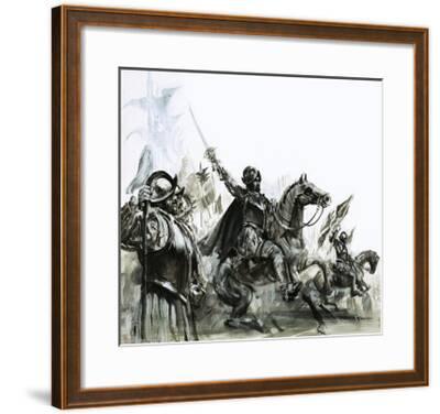 Francisco de Coronado at the Head of His Expedition Into Mexico Giclee ...