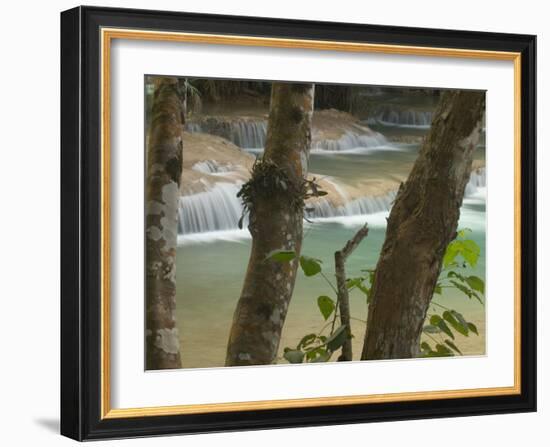 Kuang Si Falls, Laos-Gavriel Jecan-Framed Photographic Print