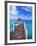 Dock in St. Francois, Guadeloupe, Puerto Rico-Bill Bachmann-Framed Photographic Print