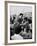 Boxer Muhammad Ali with Fans before Bout with Joe Frazier-John Shearer-Framed Premium Photographic Print