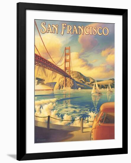 San Francisco-Kerne Erickson-Framed Giclee Print