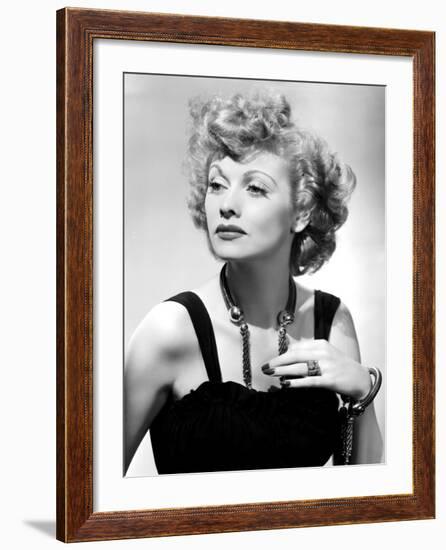 Lucille Ball Publicity Shot, 1940's-null-Framed Photo