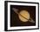 Optical Pictures Taken by Voyager 1 of Planet Saturn-null-Framed Photographic Print