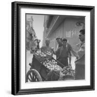Lemon Vendors-J. R. Eyerman-Framed Photographic Print