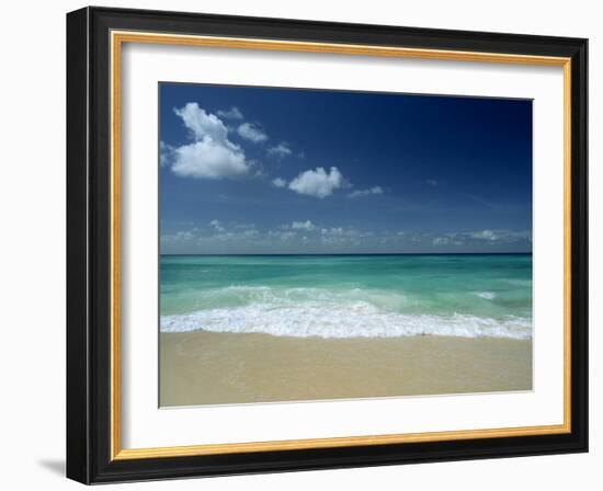 Worthing Beach, Christ Church, Barbados, West Indies-Robert Francis-Framed Photographic Print