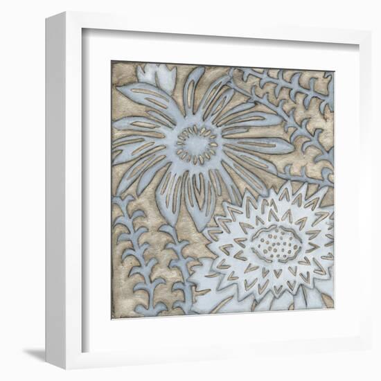 Silver Filigree III-Megan Meagher-Framed Art Print