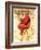 "Santa at the Map" Saturday Evening Post Cover, December 16,1939-Norman Rockwell-Framed Giclee Print