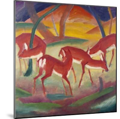 Red Deer; Rote Rehe 1 Giclee Print by Franz Marc | Art.com