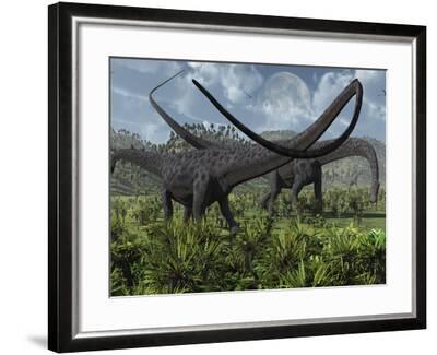 giant diplodocus