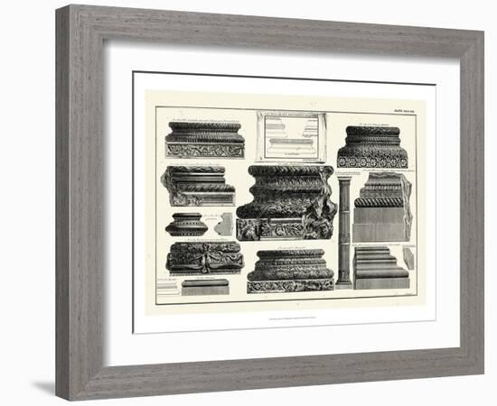 Piranesi Columns-Giovanni Battista Piranesi-Framed Art Print