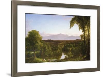 View on the Catskill - Early Autumn Art Print by Thomas Cole | Art.com